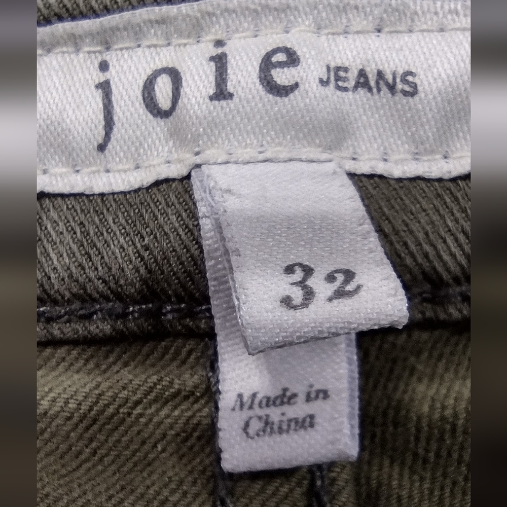 Joie Jeans Park Skinny Utility Pants Womens 32 Green Boho Retro 90s Y2K Casual - Picture 9 of 11